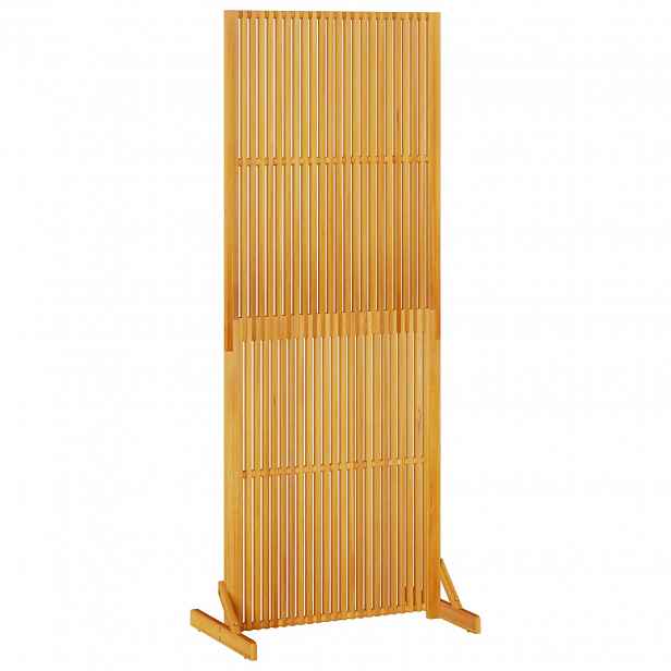 vidaXL Obrazovka pro soukromí Hnědá 79,5 x 50 x 200 cm