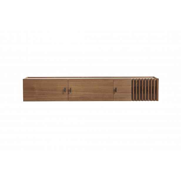 Komoda na zeď "Array", 150 x 53 cm, 2 varianty - Woud Varianta: ořech