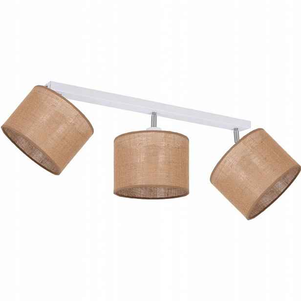 Lampa Skandinávská Stropní Lampa S Jutovým Stínidlem