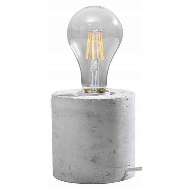 Stolní lampa Salgado beton Sollux