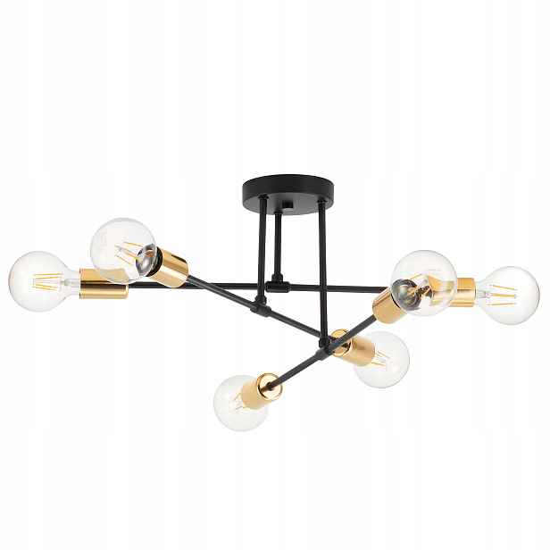 Závěsné Stropní Svítidlo Edison Moderní Loft
