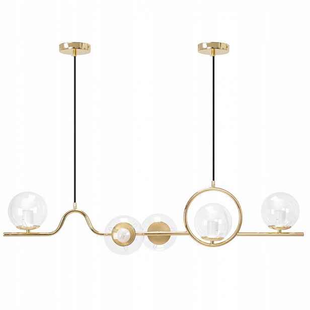 Lampa APP1023-5CP Złota