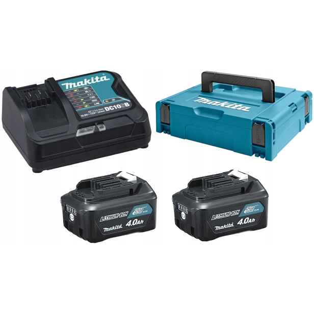 Makita Napájecí Sada 12V 4,0Ah DC10SB Makpac