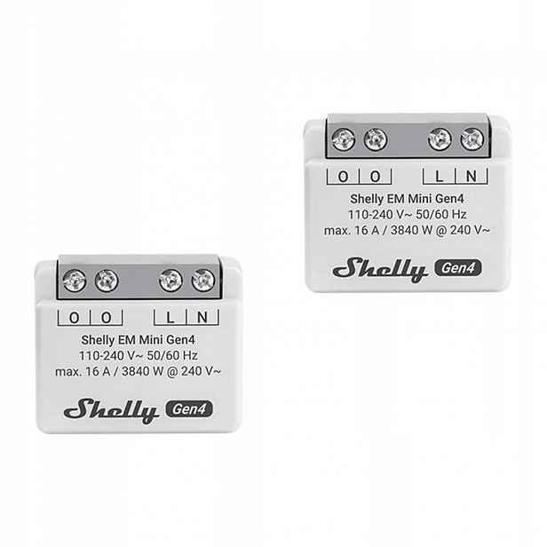 Měřič energie Shelly Em Mini Gen4 2 kusů
