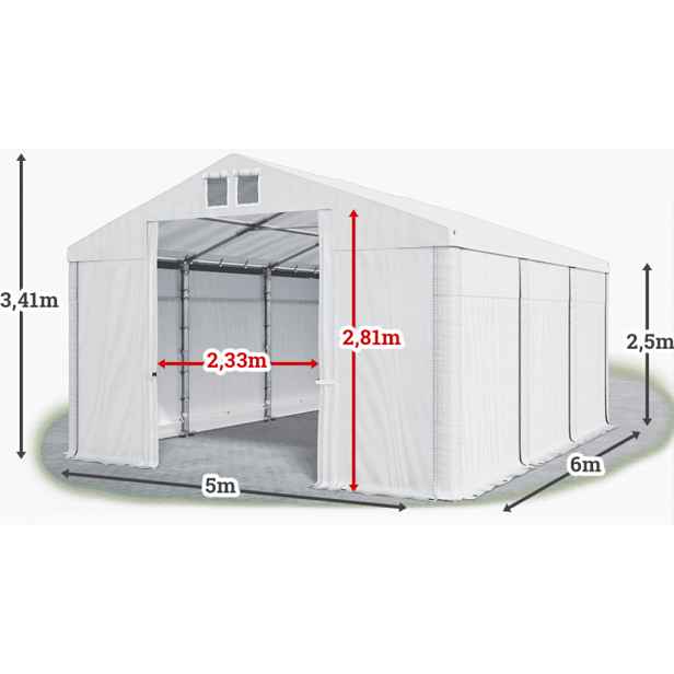 Skladový stan 5x6m PROFI