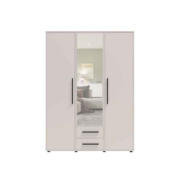 ArtGiB Šatní skříň MAXIONE SZ3D2SZ | MX-12 cashmere