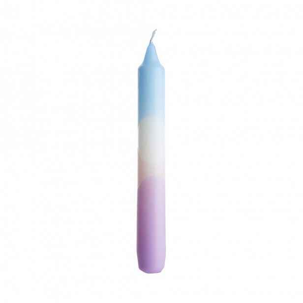 Butlers DIP-DYE Svíčka - sv.modrá/sv.růžová