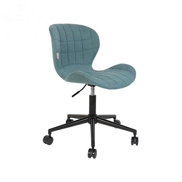 Modrá kancelářská židle Zuiver OMG - 76 cm (výška)