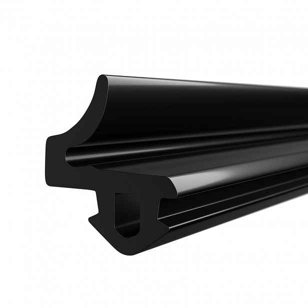 Okenní těsnění pro rámy oken Pvc Černá Elastická Veka S-835X 50 m