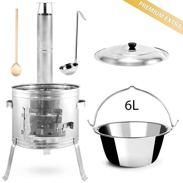 Perfect Home Kotlíková souprava PREMIUM EXTRA 6L, 5ks, Set-194
