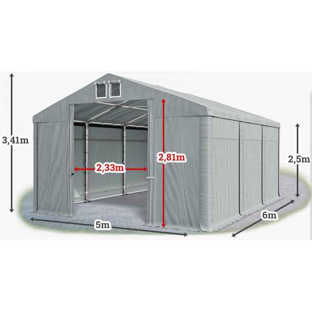 Skladový stan 5x6m PROFI