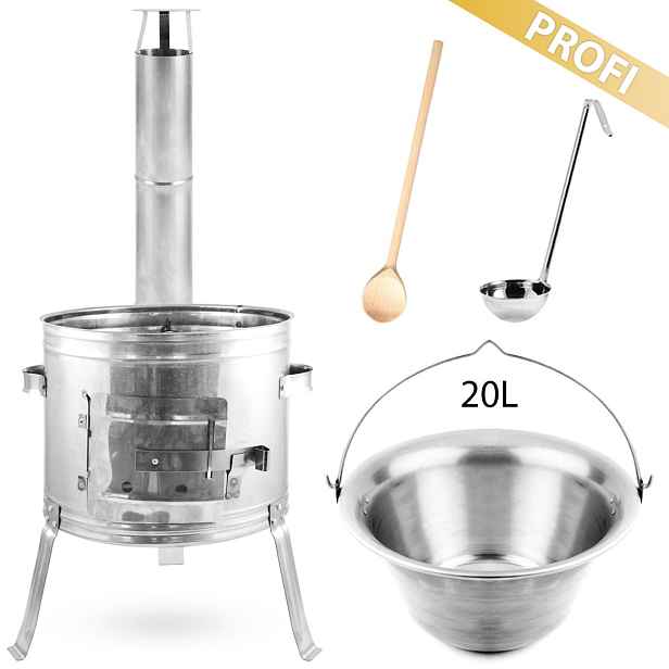 Perfect Home Set-195 Kotlíková souprava PROFI 20L, 4ks