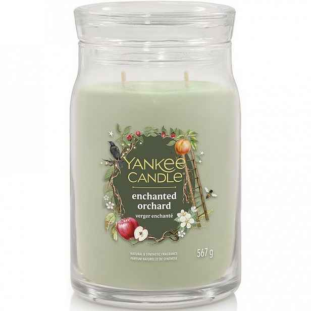 Yankee Candle Vonná svíčka velká Signature Enchanted Orchard, 567 g, L