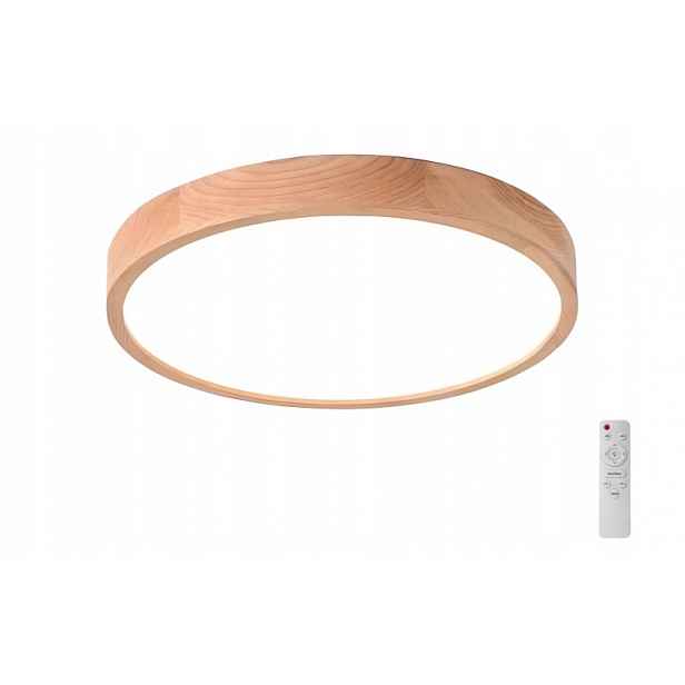 Stropní Svítidlo Stropní Svítidlo AjieQaQ Led Dub Dřevo Okragla S Dálkovým Ovládáním 40 CM Stylová
