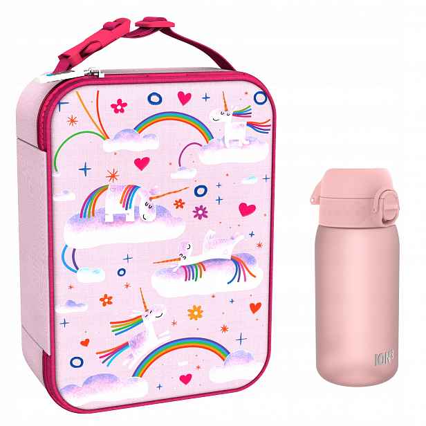 Lahev Na Pití 0,35 L Termotaška Na Lunch Bag Snídaňová Taška ION8
