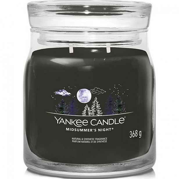 Yankee Candle Vonná svíčka střední Signature Midsummer’s Night, 368 g, M