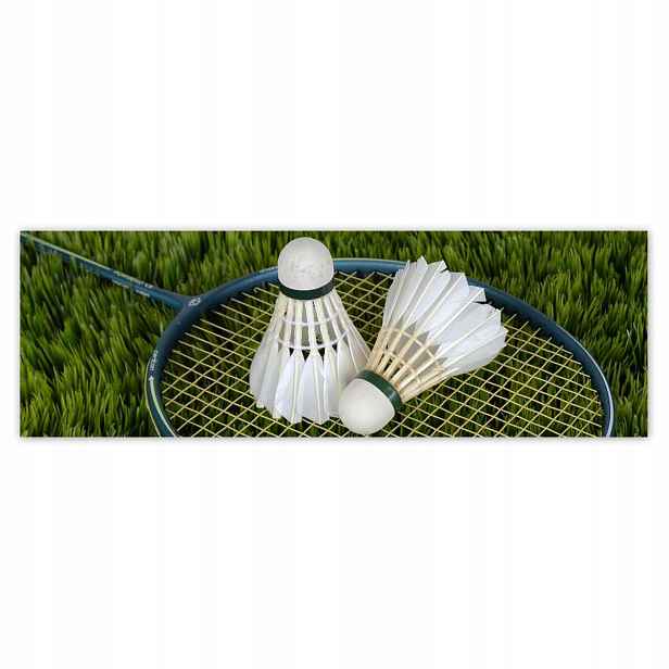 Plakáty 200x66 Badminton Lotka Raketa