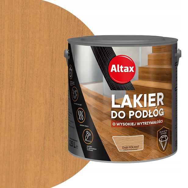 Altax Lak na parkety, podlahy 2,5L Dub