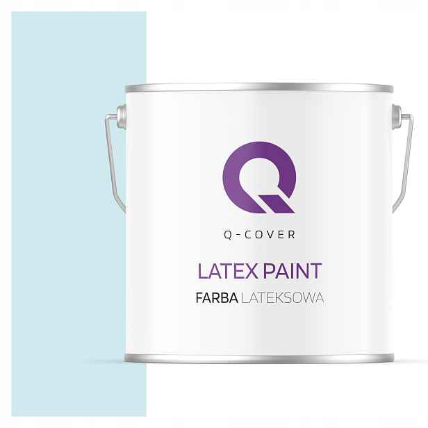 Latexová Barva Na Zděny Hluboký Mat 5L Barva Bílá Modrá H0378 Bílá