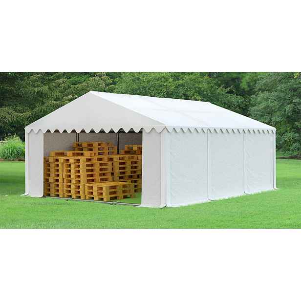Skladový stan 5x6m bílá PREMIUM