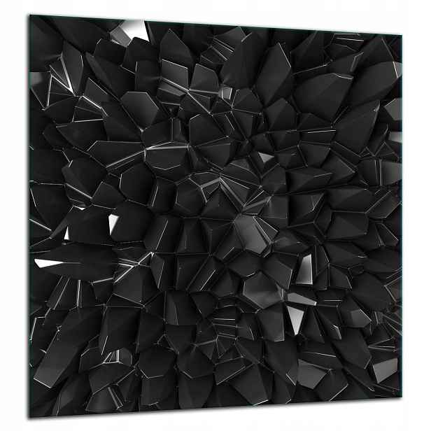 7v1 Skleněná Ochranná Deska Panel Lepidlo 60x65 Černá
