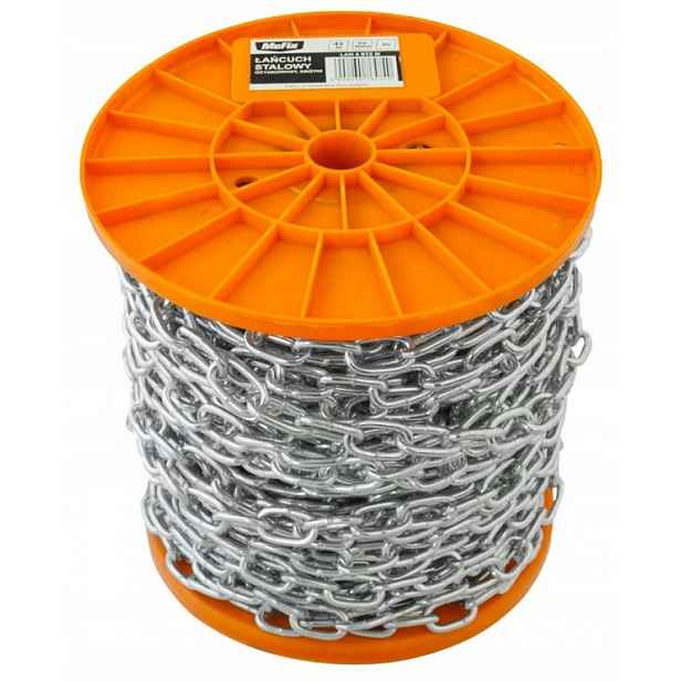 Krátký Řetěz D-1 4 MM Pozink Metr 43 Mb Lan 4 Stz M