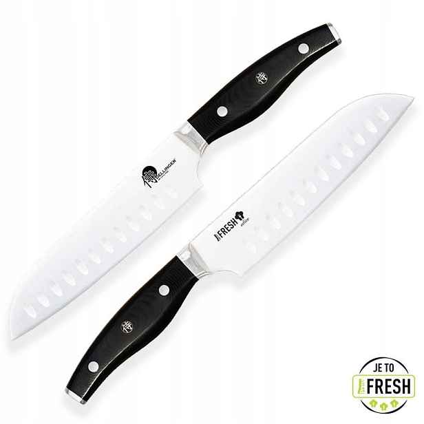 Nůž Šéfkuchaře Dellinger Samurai Santoku 18 cm z laminátové oceli