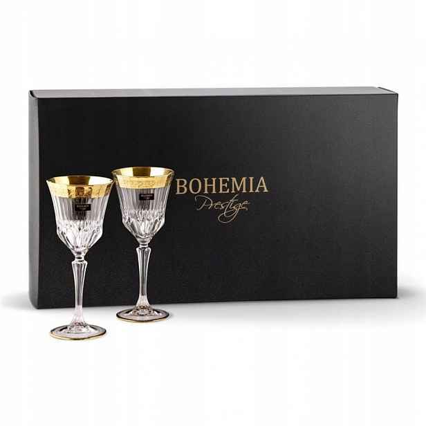 Sada 6 sklenic na víno 280 ml Mirador Bohemia Prestige
