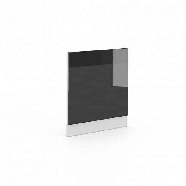 Vicco PŘEDNÍ PANEL Fame-Line Antracitový vysoký lesk 60 cm bez pracovní desky