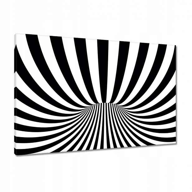 Obrazy 90x60 Abstrackja černobílá