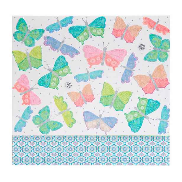 Dárková obálka 23x23 cm Artebene Butterflies