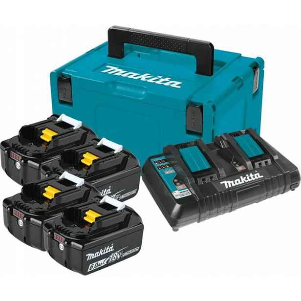 Makita 198091-4 napájecí sada 4x6Ah BL1860B