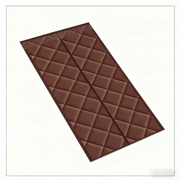Tepelně Závěs závěs s Magnet na dveře 90x200cm plný