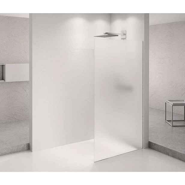 Polysan Architex - Sprchová stěna Walk-In, 66x210 cm, chrom/matné sklo AXC70MT