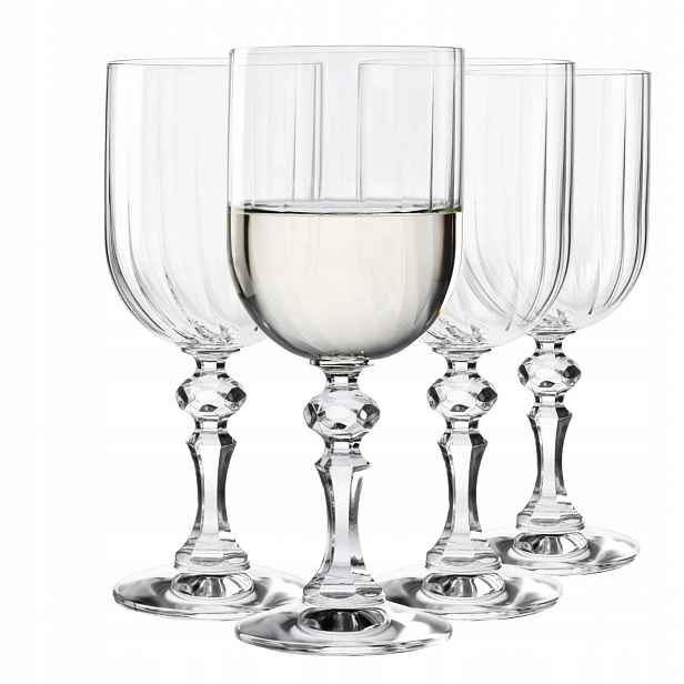Skleničky na víno Paris Krosno 4ks 300 ml elegantní na lisované noze