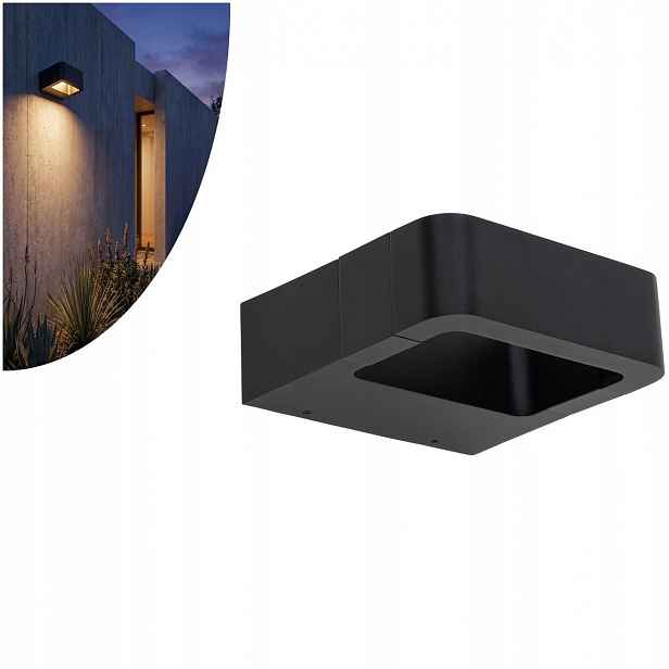 Venkovní nástěnné Led svítidlo 10W Arius Black 18204 Tk Lighting