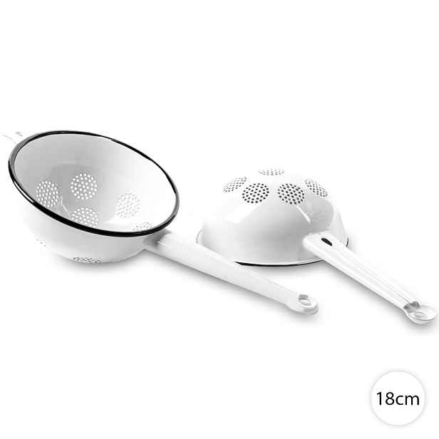 Smaltované sítko, cedník 18cm, Perfect Home 2114