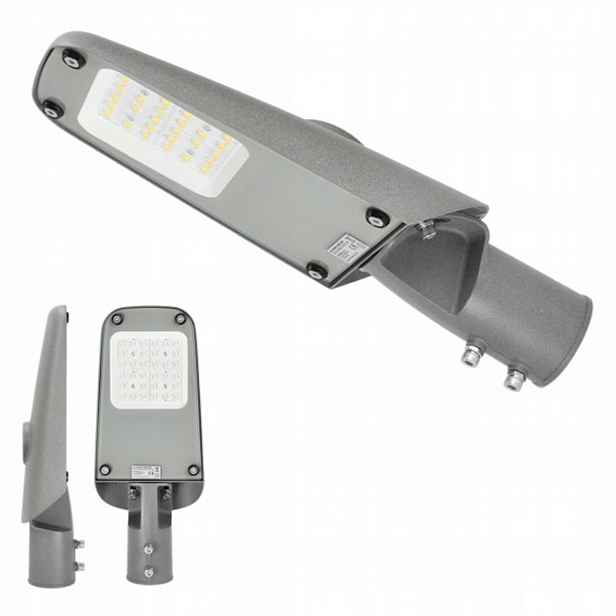 Led lampa Pouliční svítidlo 50W 8000lm 4000K IP66 IK08 Šedá Ultimate Street