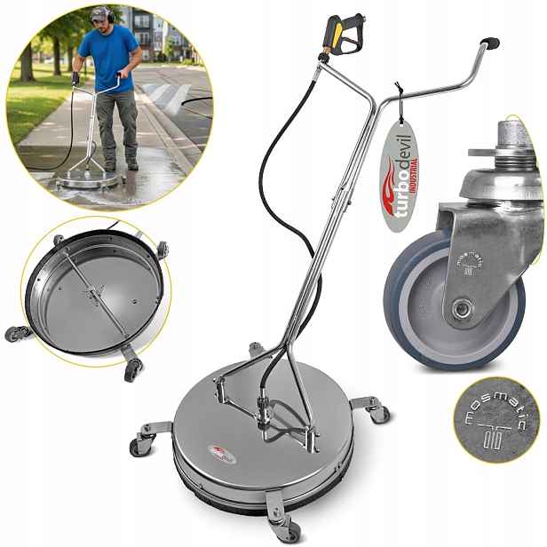 T-racer 20" 120°C kartáč pro Karcher Hds Hd Ehrle Kranzle dlažební kostky