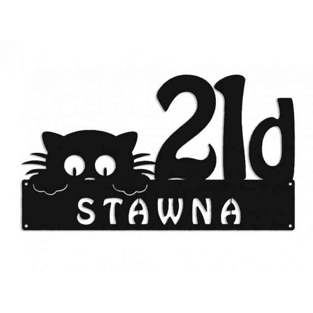 Číslo Na Dům 60 cm Tabule Adresa Ocel 2 mm Grafika 5366