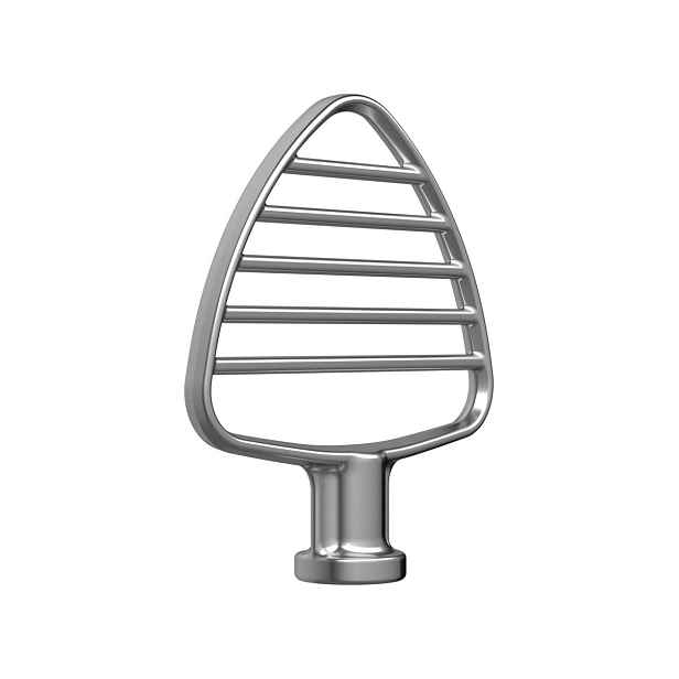 KitchenAid Plochý šlehač na těsto pro 4,3 a 4,83 mísu, nerez 5KSMPB5SS