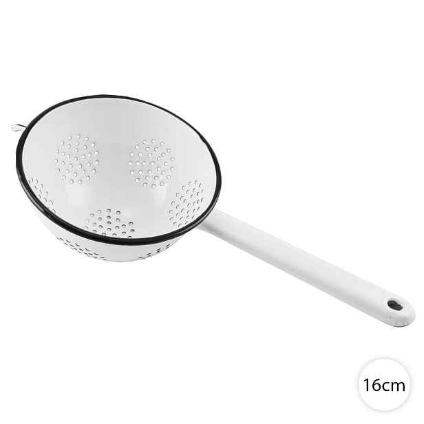 Smaltované sítko, cedník 16cm, Perfect Home 14099