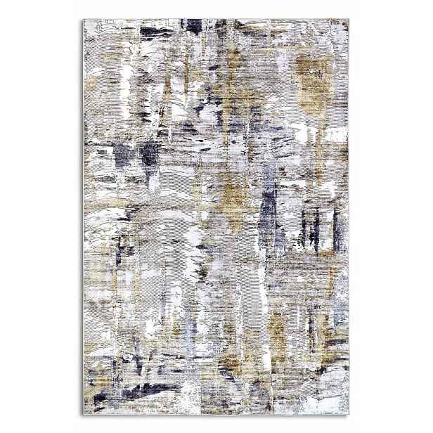 Koberec do obývacího pokoje 80x150 cm, plochý tkaný, vícebarevný