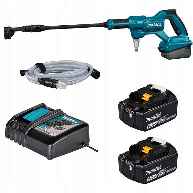 Tlaková myčka s nasáváním Makita DHW180 Lxt 18V 2x5Ah 24 bar 5,3 l/min