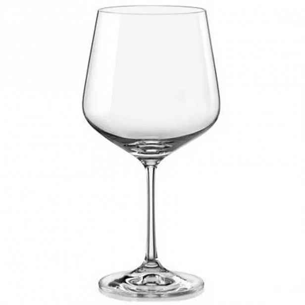 Bohemia sandra skleničky burgunde 570ml sada 6 ks 64037
