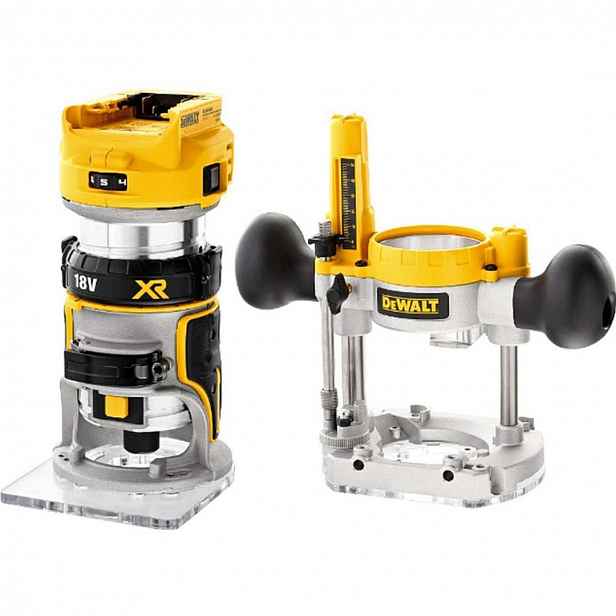 DeWALT - 18V AKU horní frézka, bez baterie a nabíječky DCW604N