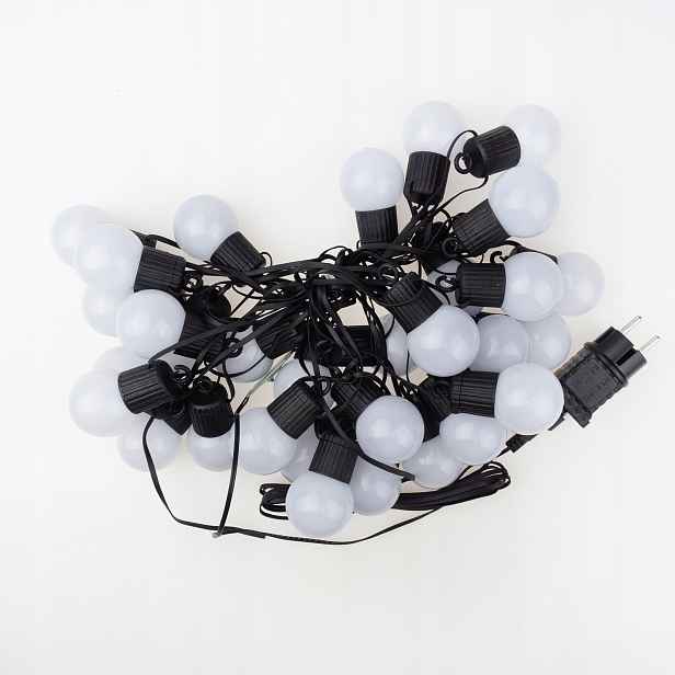 Ecolight zahradní girlanda 10 m 33 led cct bluetooth 3000-6500 k