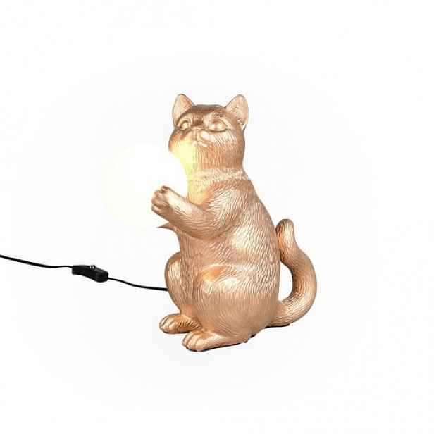 Reality GATIO stolní lampa zlatá polyresin r56621079 RER56621079