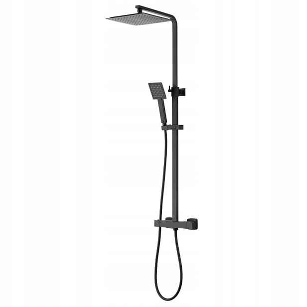 Sprchový sloup GoodHome Kozo černý