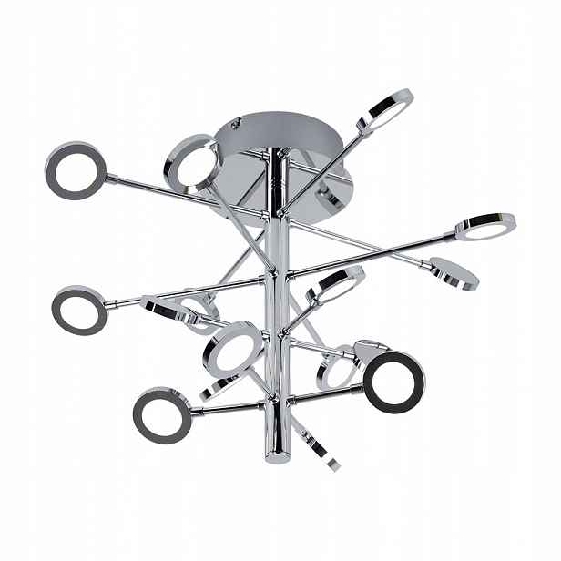 stropní svítidlo Led, stmívatelná, 16 nastavitelných bodů, délka 51 cm